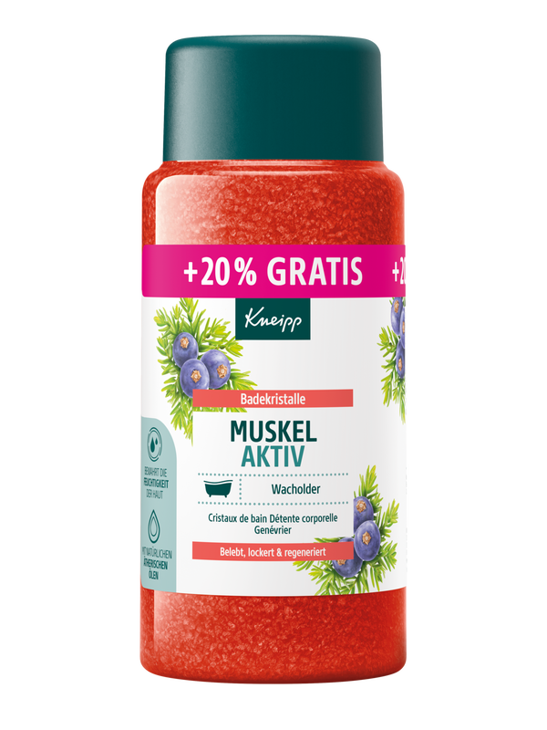 Badekristalle Muskel Aktiv + 20% gratis