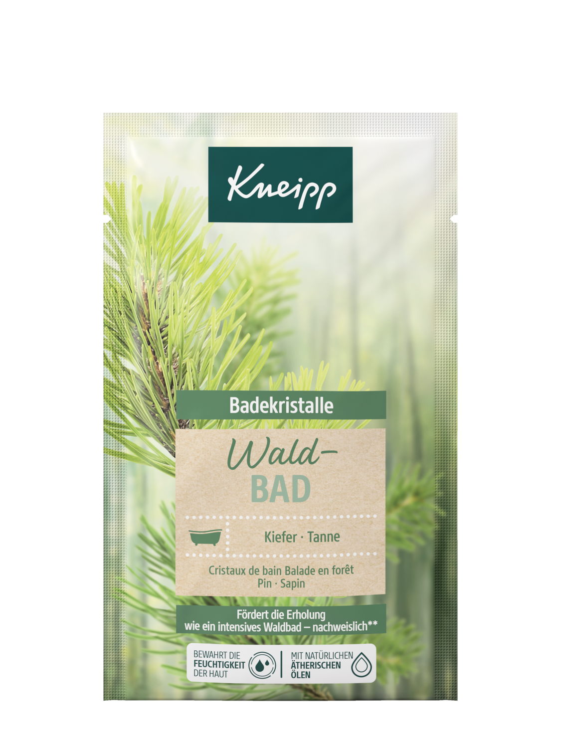 Badekristalle Waldbad - Vorderansicht