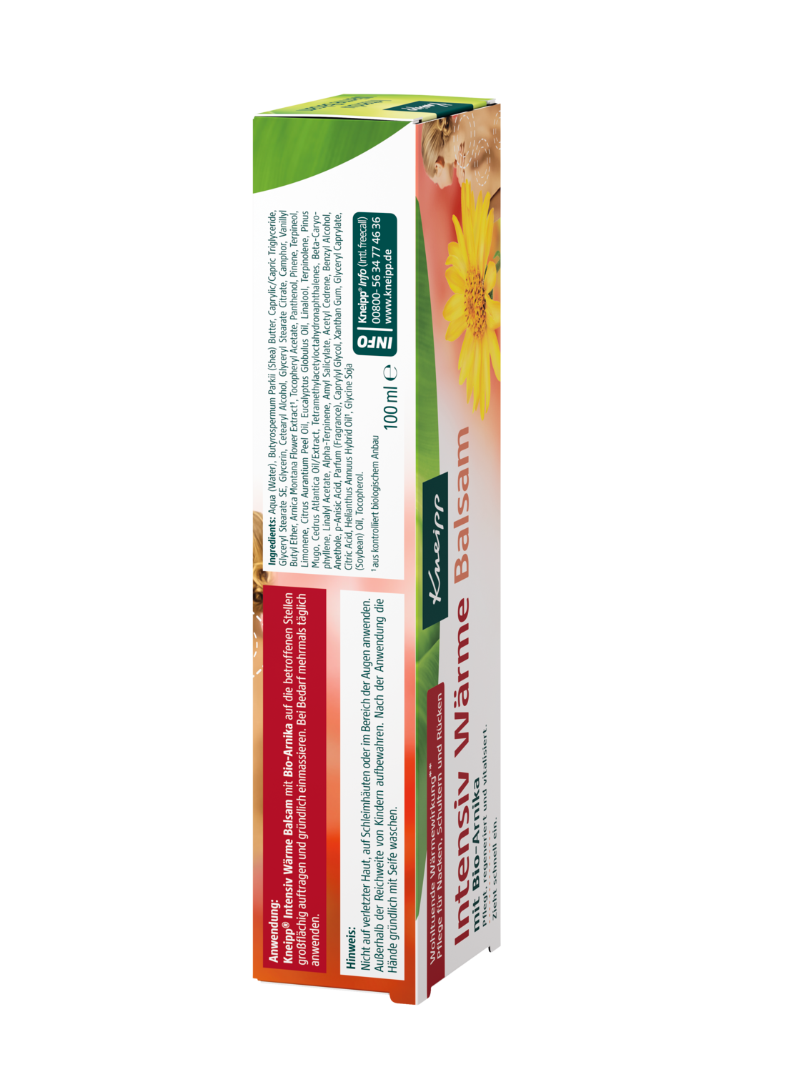 W&auml;rmebalsam mit Arnika - Linke Ansicht