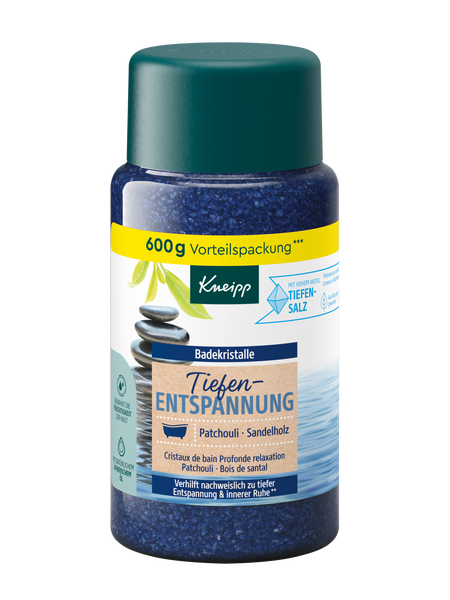 Badekristalle Tiefenentspannung - Vorderansicht