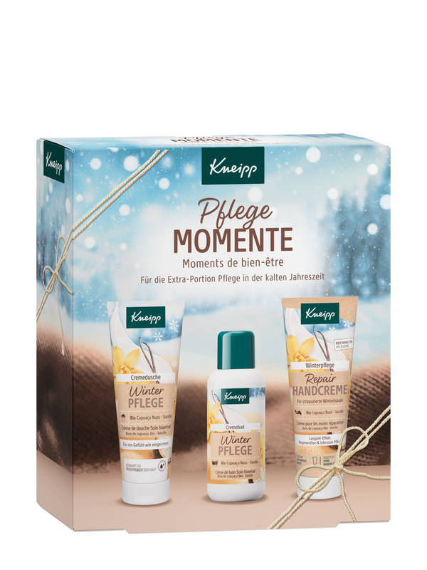 Geschenkpackung Pflegemomente