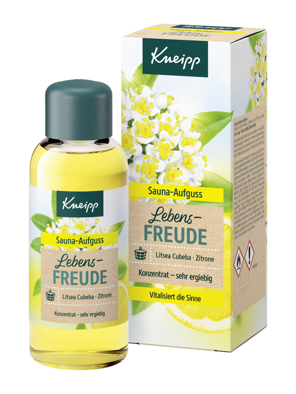 Sauna-Aufguss Lebensfreude