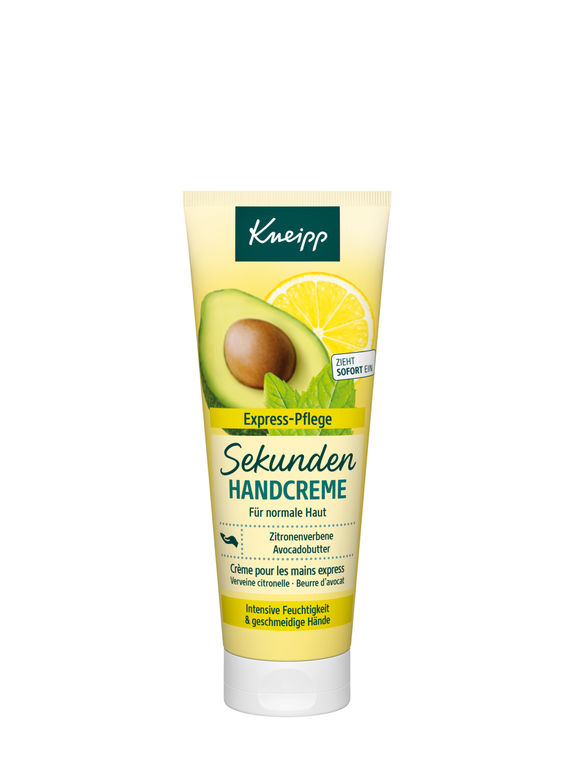 Kneipp Express-Pflege Sekunden Handcreme 75ml - Vorderansicht