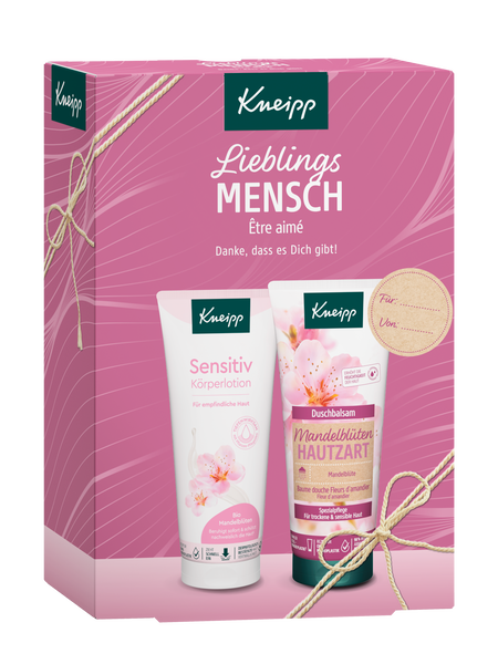 Geschenkset Lieblingsmensch - Vorderansicht