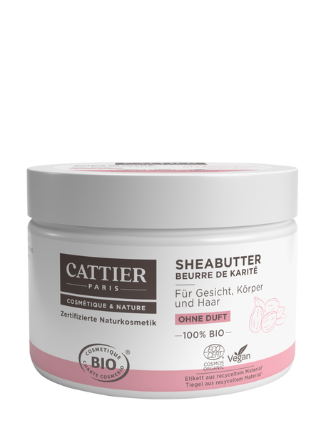 Cattier Sheabutter 100% biologisch - Vorderansicht