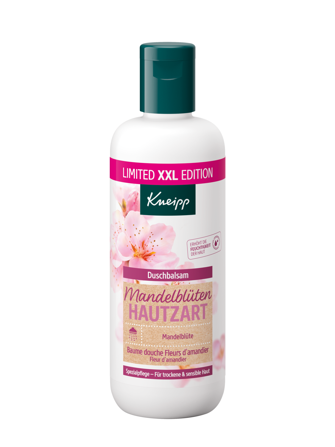 Duschbalsam Mandelbl&uuml;ten Hautzart - Vorderansicht