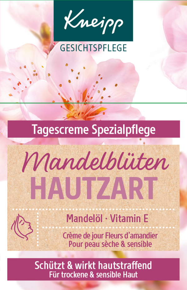 Tagescreme Spezialpflege Mandelbl&uuml;ten Hautzart