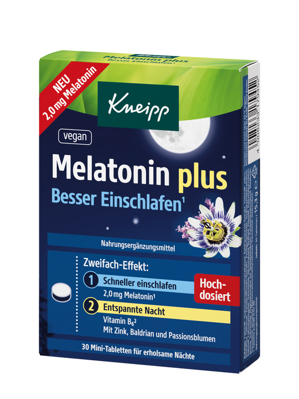 Melatonin plus - besser einschlafen