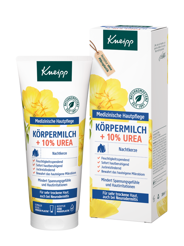 Körpermilch Nachtkerze mit 10% Urea