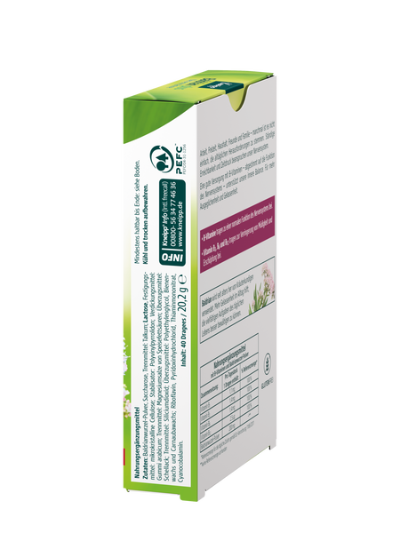 Baldrian plus Nervenvitamine  - Linke Ansicht