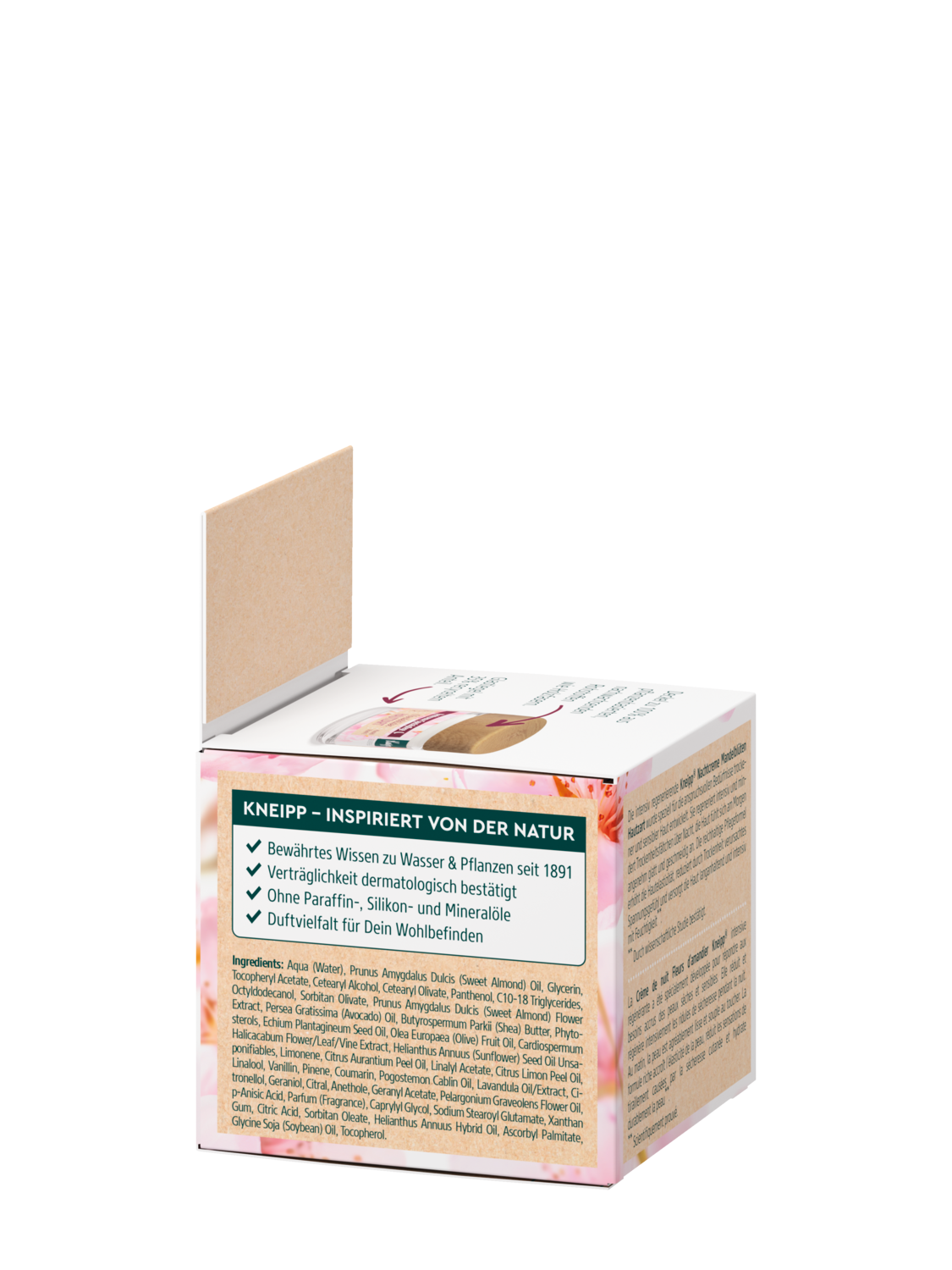 Kneipp Nachtcreme Mandelblueten Hautzart 50ml - Linke Ansicht