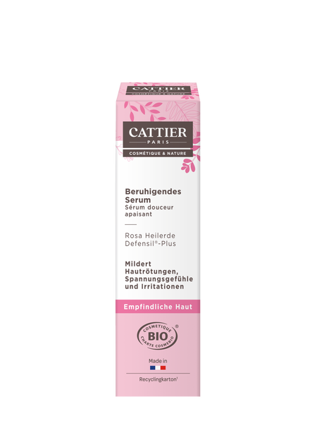 Cattier Beruhigendes Serum  - Linke Ansicht
