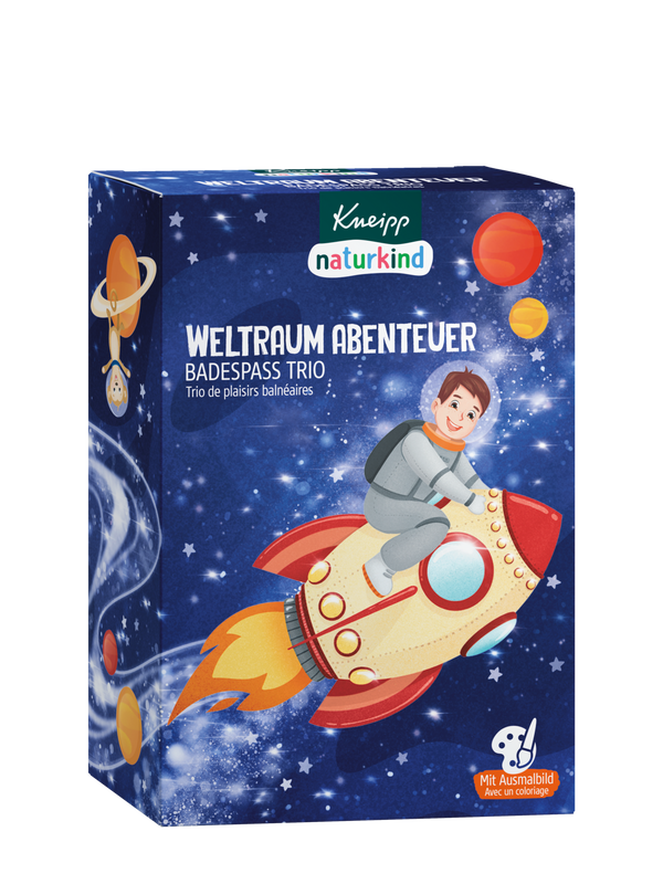 Geschenkpackung Naturkind Weltraum Abenteuer