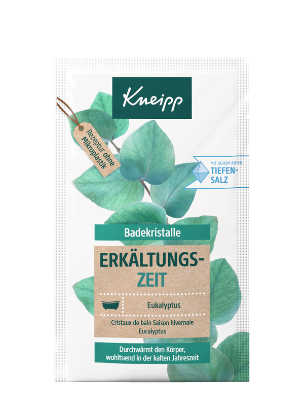 Badekristalle Erkältungszeit