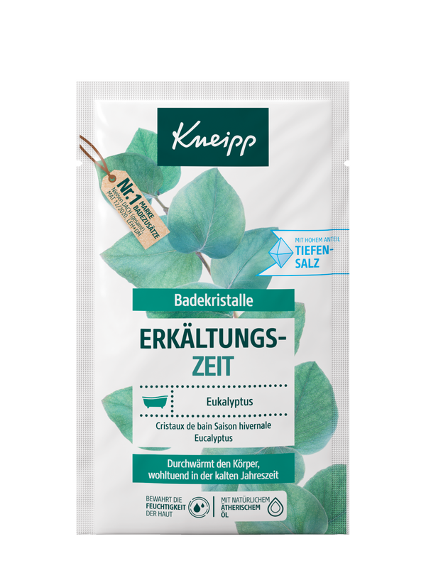 Badekristalle Erkältungszeit