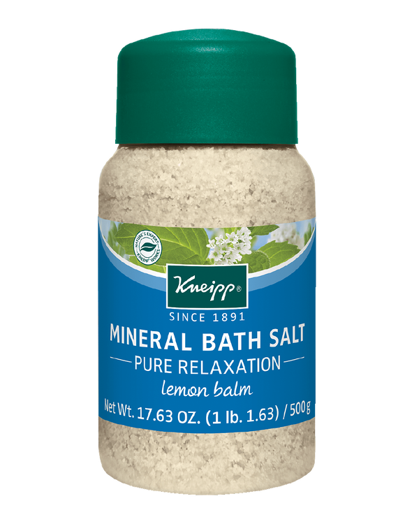 Pure Relaxation Lemon Balm Mineral Bath Salt 