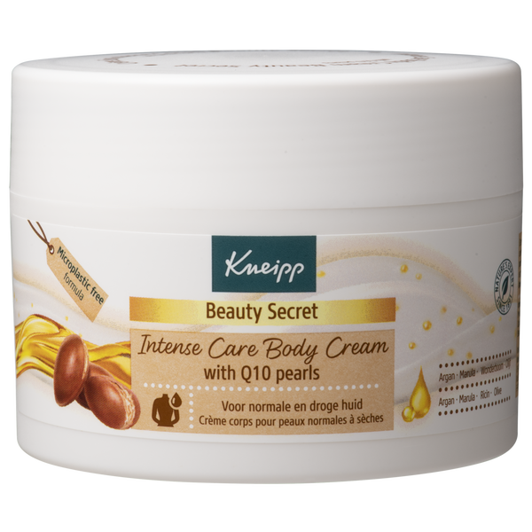 Creme pour le corps avec perles de Q10 Beauty Secret.