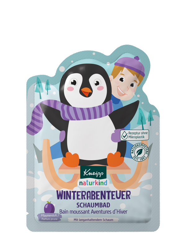 Naturkind Winterabenteuer Schaumbad