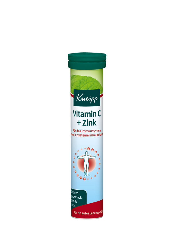 Vitamine C + Zinc Comprimés effervescents
