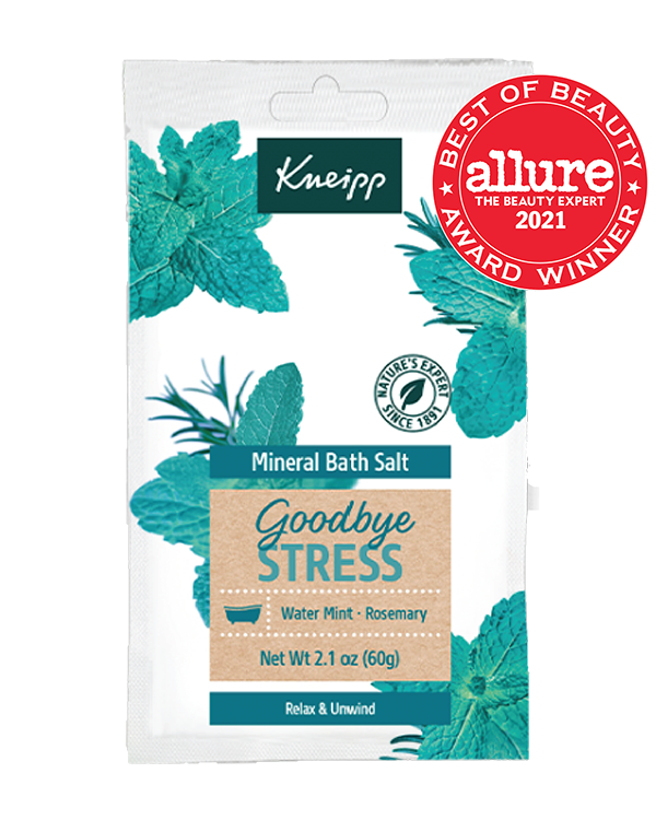 Goodbye Stress Rosemary & Water Mint Aromatherapy Mineral Bath Salt Mini