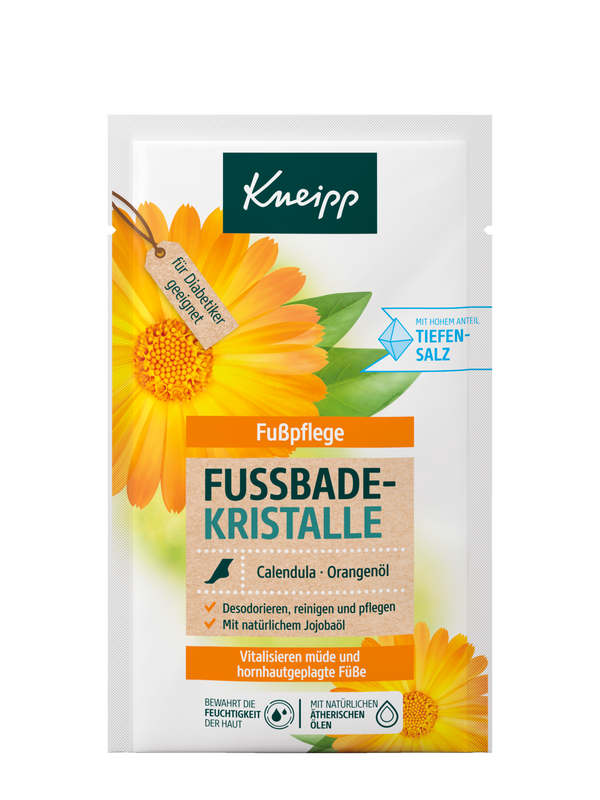 Fußbadekristalle