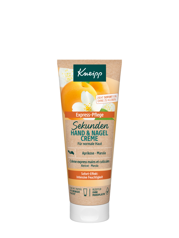 Sekunden Handcreme + Nagelpflege