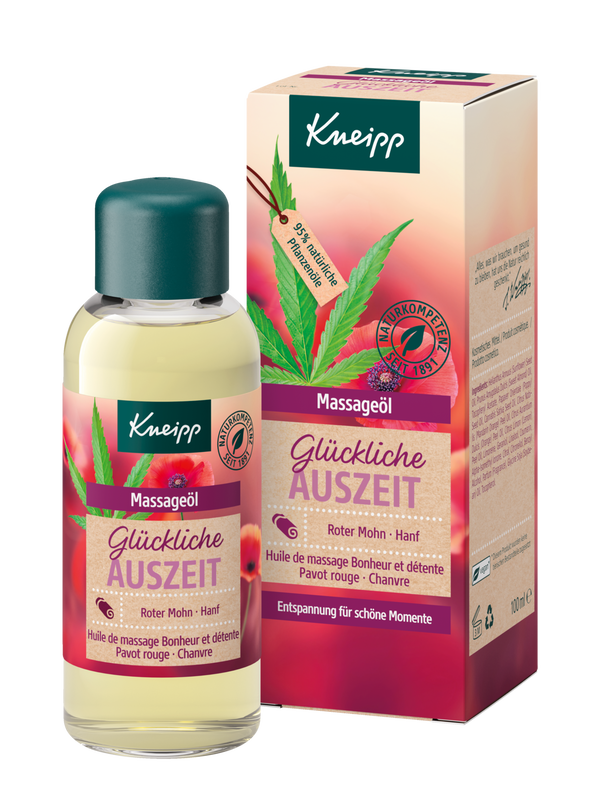 Huile de massage Bonheur et détente