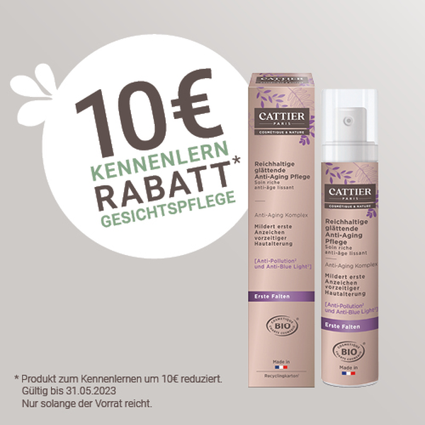 Cattier Reichhaltige glättende Anti-Aging Pflege
