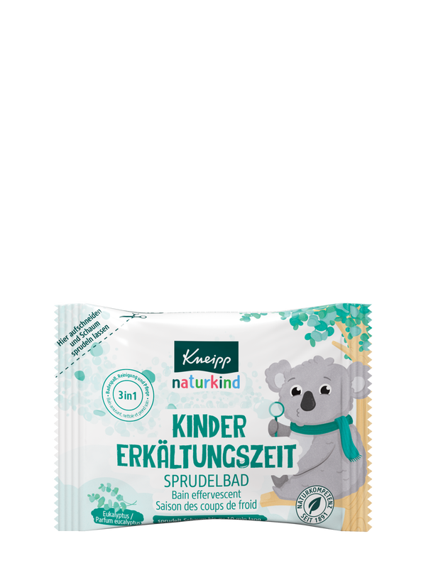 Naturkind Sprudelbad Kinder Erkältungszeit