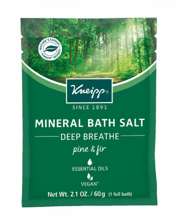 Deep Breathe Pine & Fir Mineral Bath Salt Mini