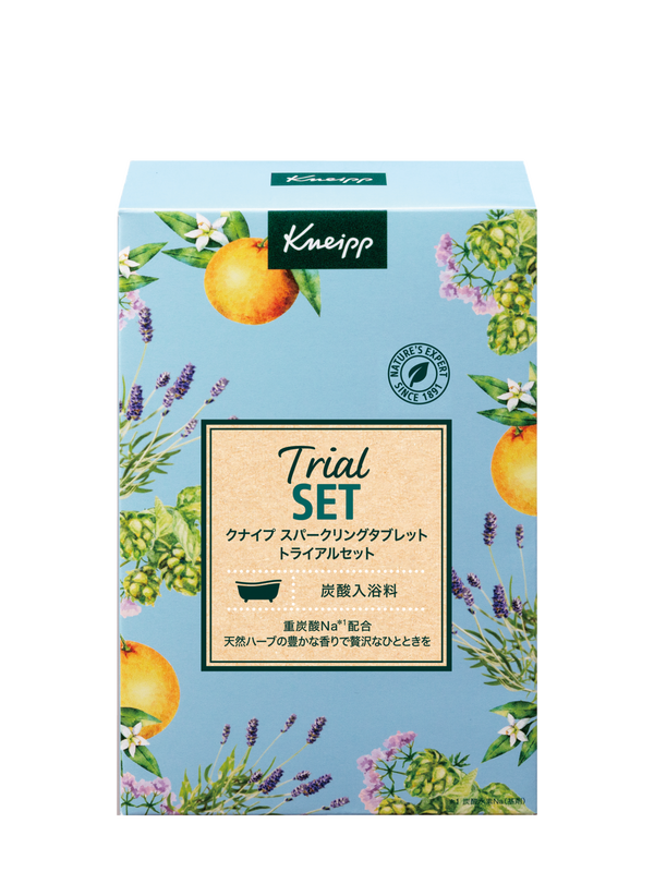 クナイプ スパークリング タブレット トライアルセット 50g×6