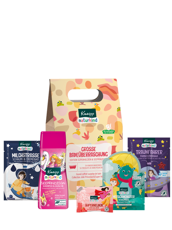 Naturkind Große Badeüberraschung Edition Superhelden & Seeprinzessin