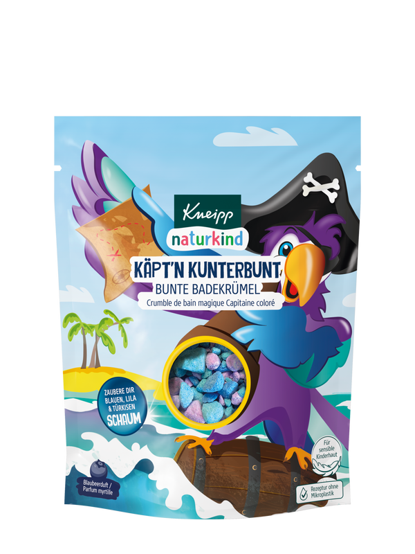 Naturkind Crumble de bain magique Capitaine coloré