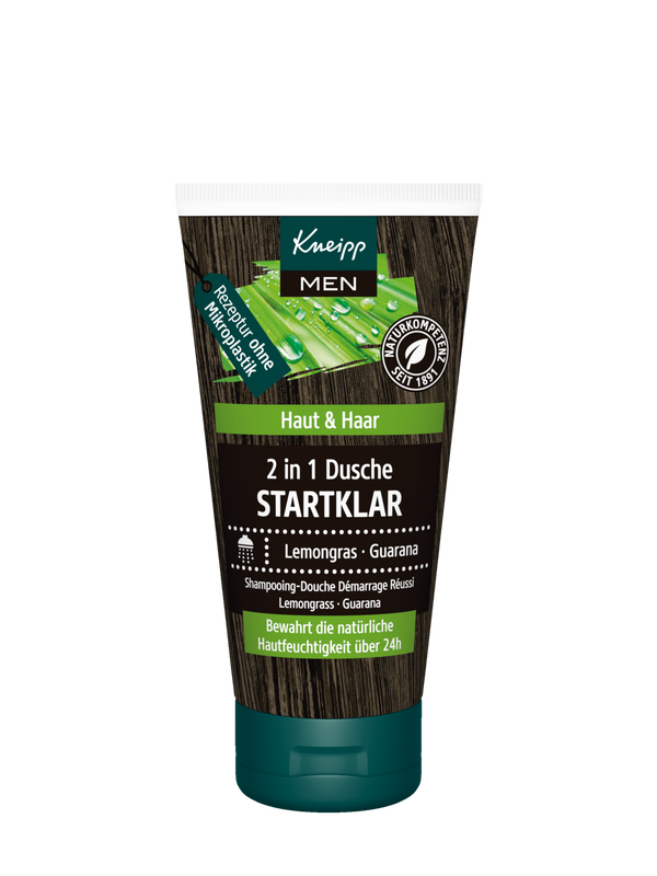 2 in 1 Dusche Startklar