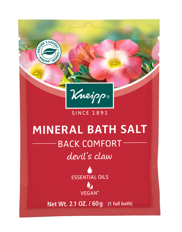 Back Comfort Devil's Claw Mineral Bath Salt Mini