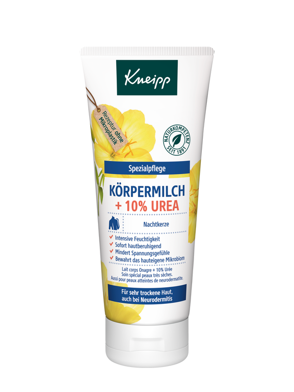 Körpermilch Nachtkerze +10% Urea