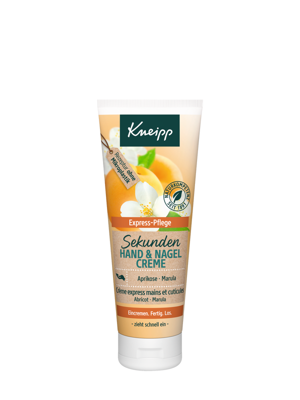 Sekunden Handcreme + Nagelpflege