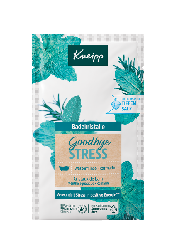 Cristaux de bain Goodbye Stress