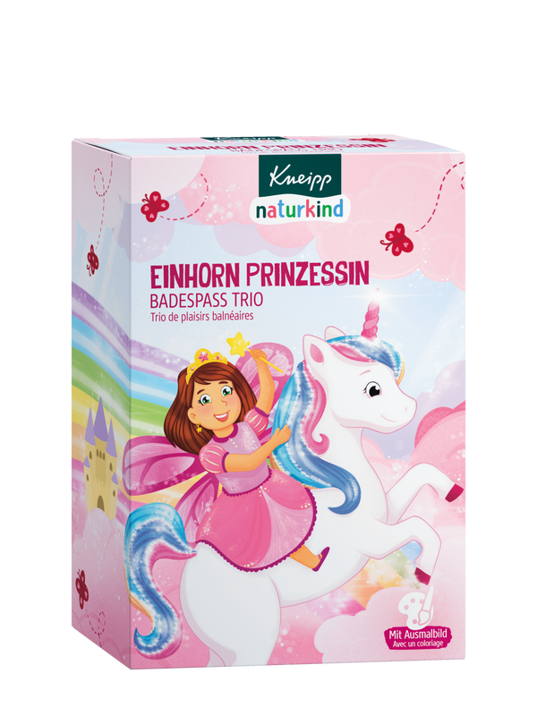 Geschenkpackung Naturkind Einhorn Prinzessin