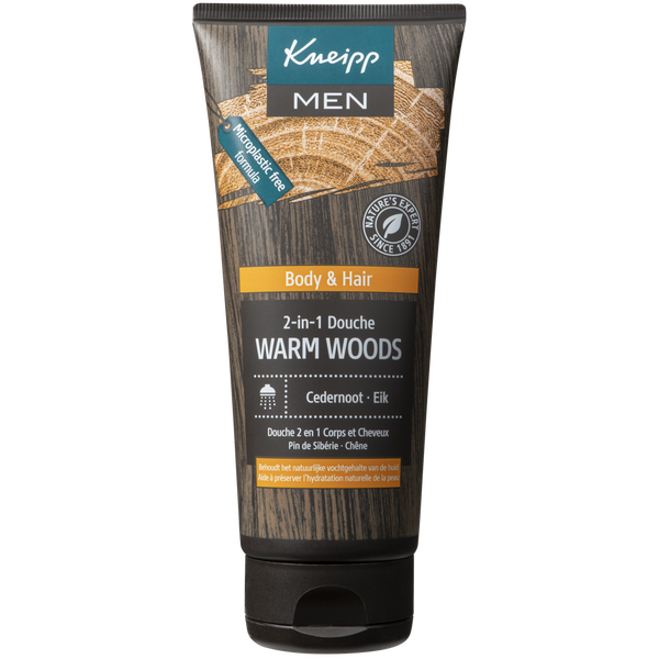 2-in-1 Douche/Shampoo Warm Woods