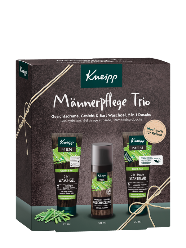 Coffret cadeau Trio de soins pour hommes