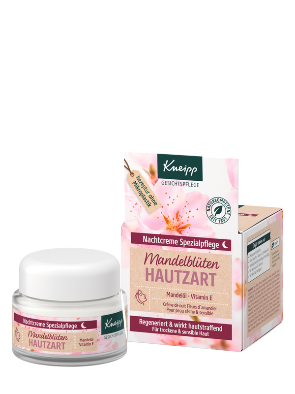 Nachtcreme Spezialpflege Mandelblüten Hautzart