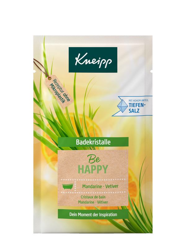 Badekristalle Be happy