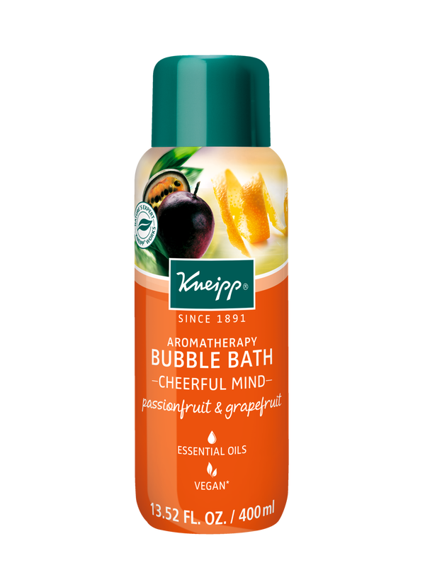 Cheerful Mind Passionfruit & Grapefruit Aromatherapy Bubble Bath