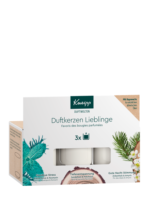 Geschenkpackung Duftkerzen Lieblinge