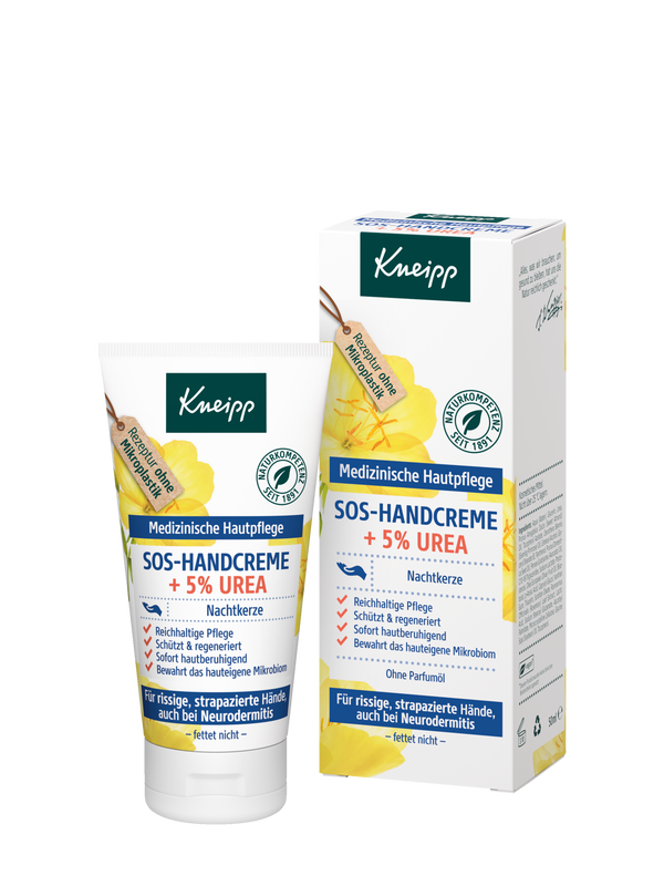 SOS-Handcreme Nachtkerze + 5% Urea