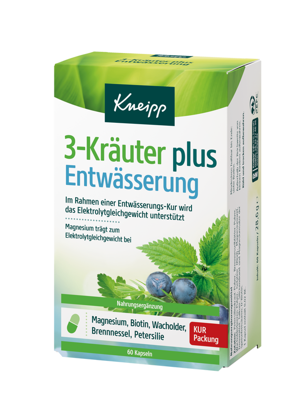 3-Kräuter plus Entwässerung