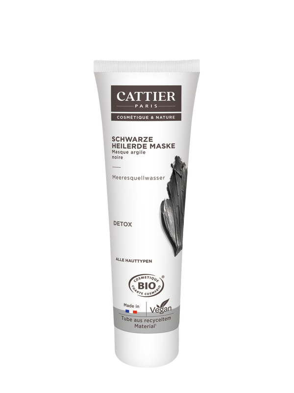 Cattier Schwarze Heilerde Maske 