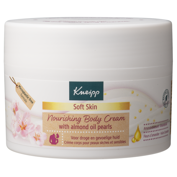 Body creme met amandelolieparels Soft Skin