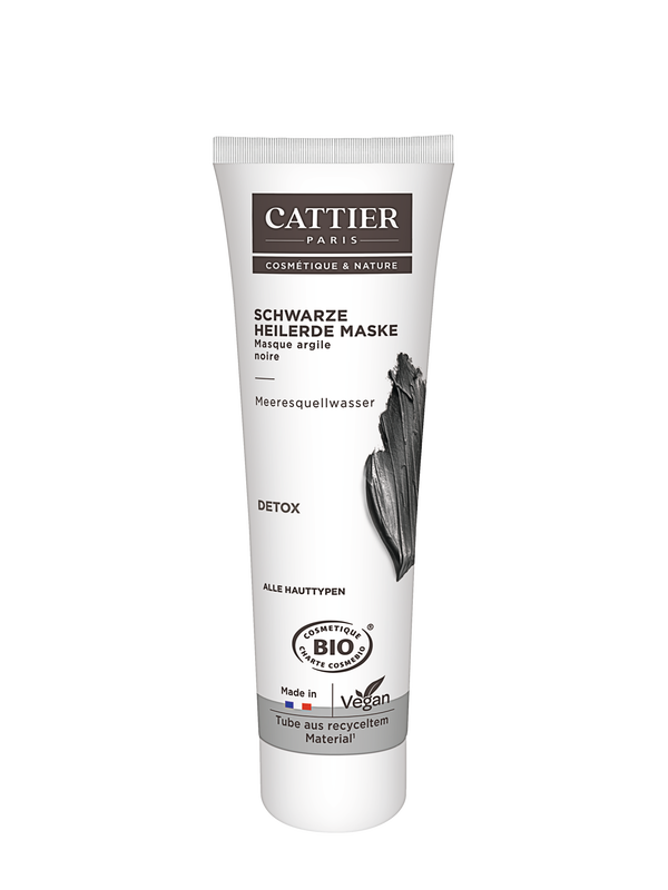 Cattier Schwarze Heilerde Maske 